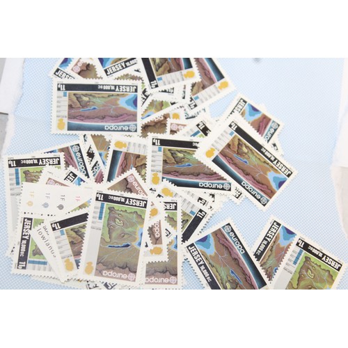 167 - £961 Worth Of UNUSED Mint Jersey Stamps