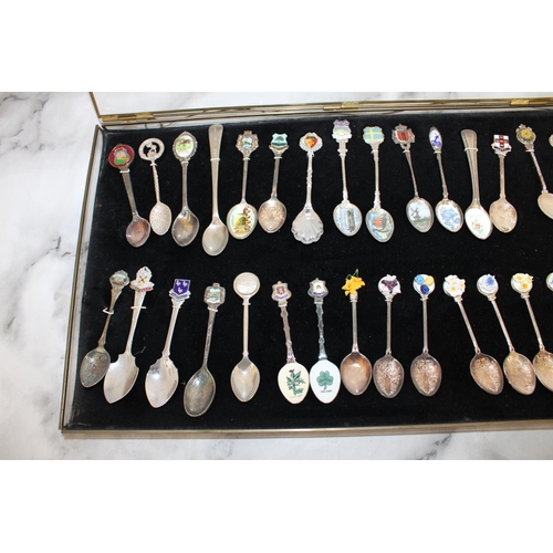 22 - Quantity Of Collectable Spoons In Glass Case
69.5 x 31cm
Collection Only
All Proceeds Go To Charity