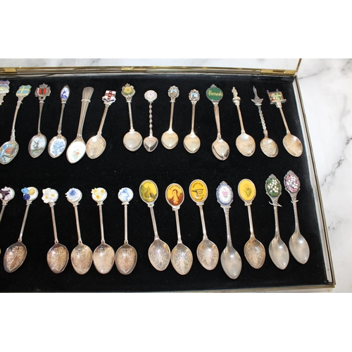 22 - Quantity Of Collectable Spoons In Glass Case
69.5 x 31cm
Collection Only
All Proceeds Go To Charity