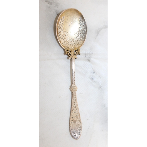 30 - 1897 Silver Hallmrked Spoon Weight-26.71g