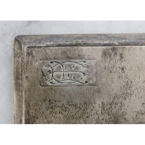 41 - Silver Hallmarked Cigarette Case Inscribed May to 