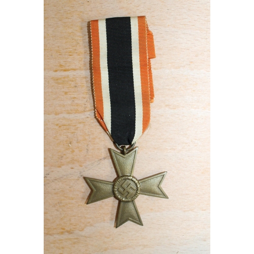 367 - German WWII War Merit Cross Medal