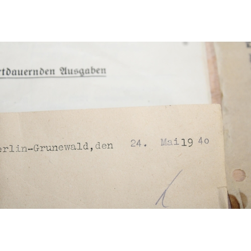 358 - German War Time Paperwork