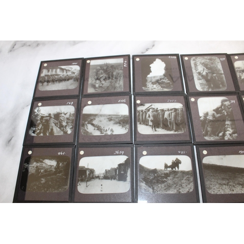 353 - Large Quantity of Military Lantern Slides Boer War / WWI