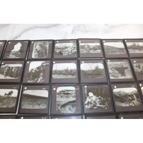 353 - Large Quantity of Military Lantern Slides Boer War / WWI