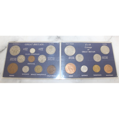 298 - King George and Queen Elizabeth Coin Sets