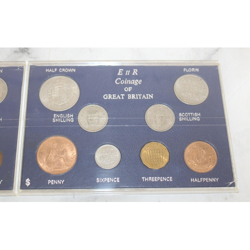 298 - King George and Queen Elizabeth Coin Sets