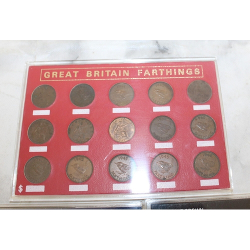 299 - Three Coin Sets in Cases