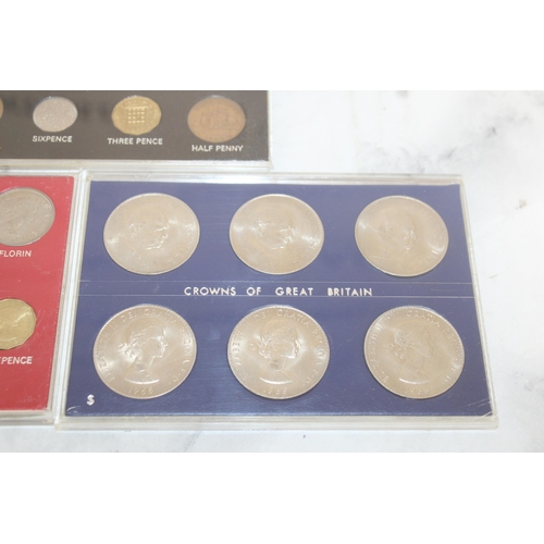 301 - Three Coin Sets in Cases