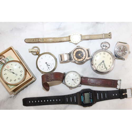 152 - Quantity of Watches / Pocket Watches - All Untested