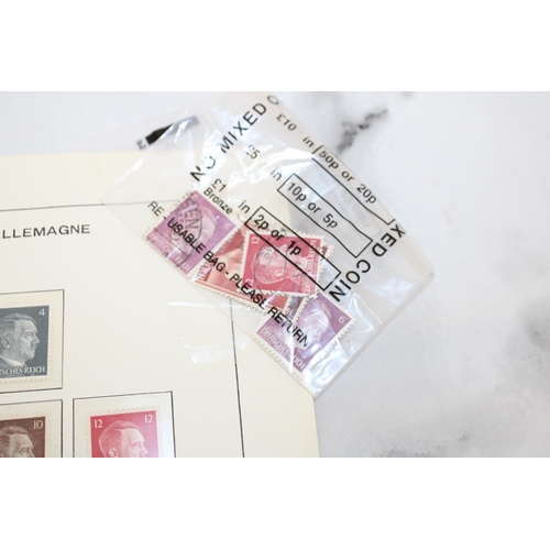 181 - Hitler Stamp Collection