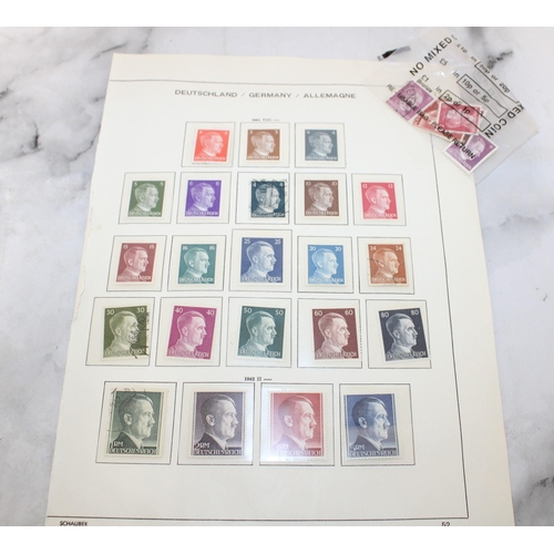 181 - Hitler Stamp Collection