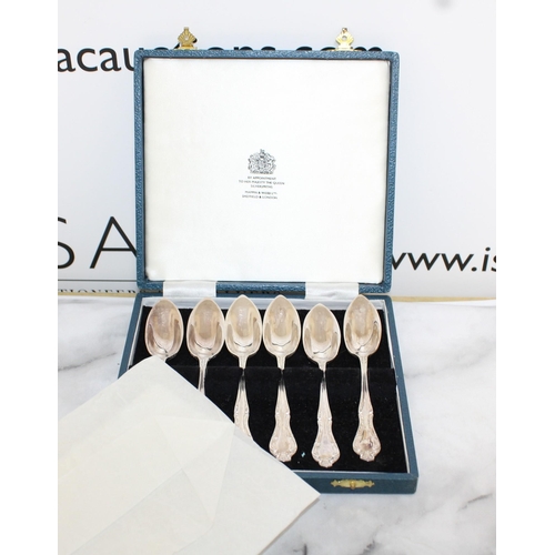 52 - Mappin and Webb Boxed Silver Plated Tea Spoons
All Proceeds Go To Charity