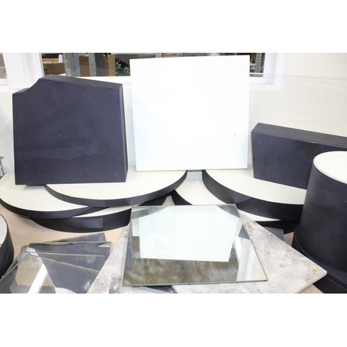 126 - Large Collection of Ex Jewellery Shop Display Plinths and Other Related Items - Collection Only.