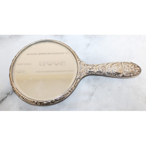 68 - Silver Hallmarked Vanity Mirror