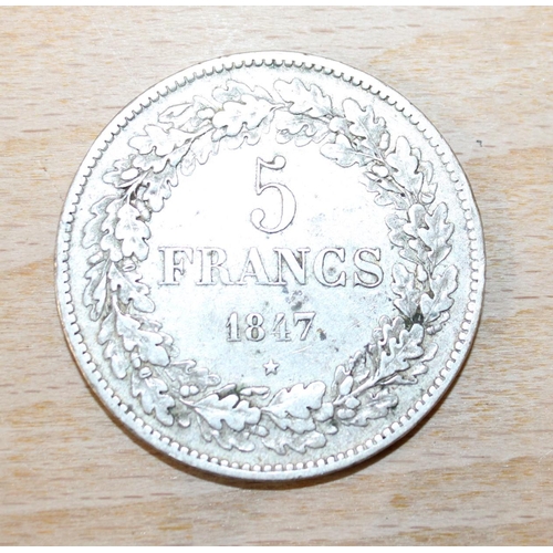 316 - 5 Francs 1847 Coin