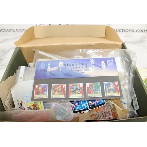 182 - Quantity Of Collectable Stamps In Box