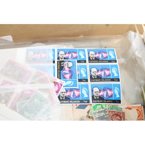 182 - Quantity Of Collectable Stamps In Box