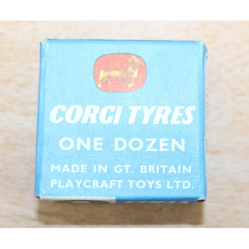 808 - Original Corgi Tyres x 12 No 1457 