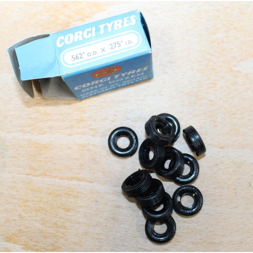 808 - Original Corgi Tyres x 12 No 1457 