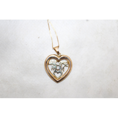 95 - Stamped 375 Gold Necklace & Pendant In A Box
Length-18 in
Weight-1.28g
All Proceeds Go To Charity