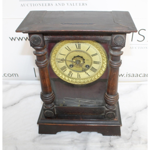 323 - Antique Mantel Union Clock Company Germany c 1900

Broken Hook to Case

Collection Only