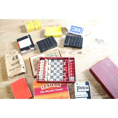 825 - Quantity of Vintage Playing Cards