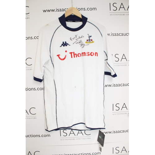 374 - Signed Tottenham Hotspur Football Shirt ( Teddy Sheringham)