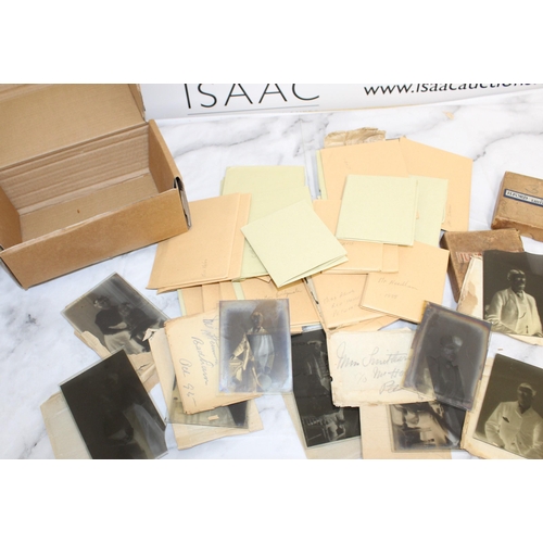 53 - Quantity of Glass Photographic Slides and empty Lantern boxes.