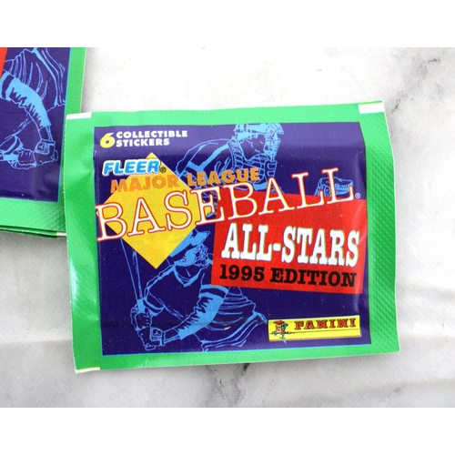 56 - PANINI Collectable FLEER Major League BASEBALL ALL-STARS 1995 EDITION STICKERS 
In Original Box
100 ... 