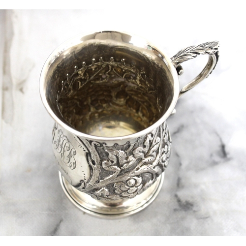 501 - Silver Hallmarked Christening Cup Weight-115g
Inscribed JHB 28-6-1902
Height-9cm