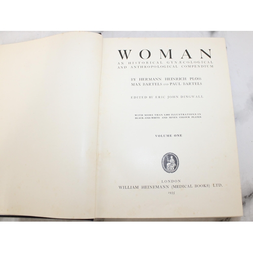 20 - WOMAN-PLOSS AND BARTELS Hardback Book 
An Historical Gynecological And Anthropological Compendium