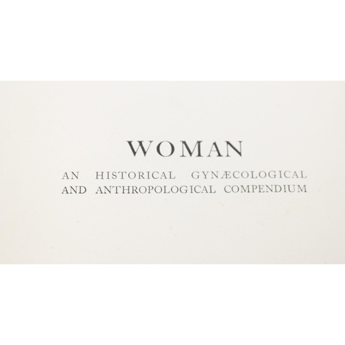 20 - WOMAN-PLOSS AND BARTELS Hardback Book 
An Historical Gynecological And Anthropological Compendium