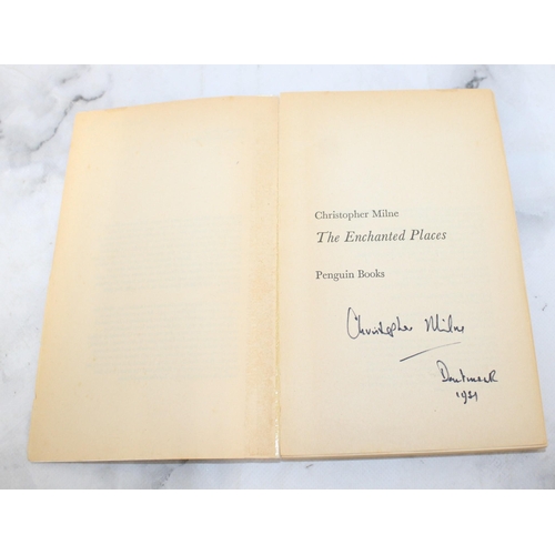 22 - Signed Copy Of The Enchanted Places By Christopher Milne