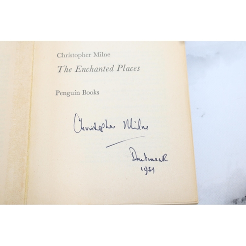 22 - Signed Copy Of The Enchanted Places By Christopher Milne