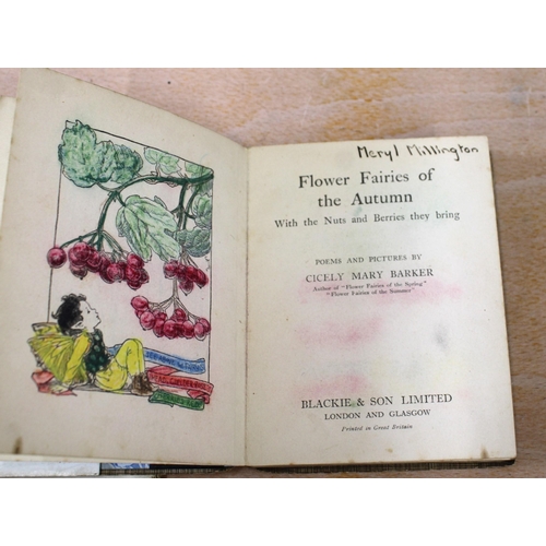 23 - Flower Fairies Spring,Summer,Autumn Books By C.Barker
Poems & Pictures By Cicely Mary Barker