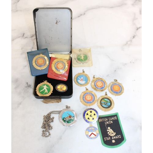 632 - Quantity Of Sporting Fobs/Badges Etc