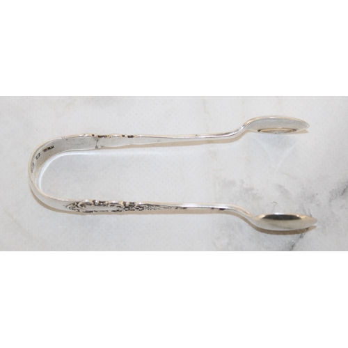 510 - Silver Hallmarked Sugar Tongs