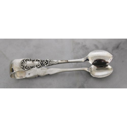 510 - Silver Hallmarked Sugar Tongs