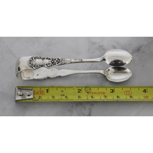 510 - Silver Hallmarked Sugar Tongs