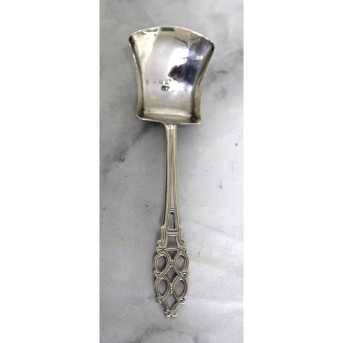 513 - Silver Hallmarked Shovel Spoon