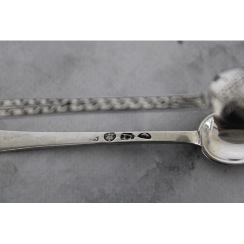 515 - Silver Hallmarked Sugar Tongs