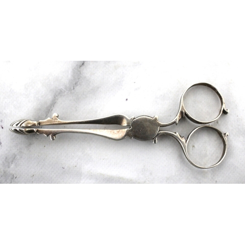 518 - Silver Hallmarked Sugar Tongs