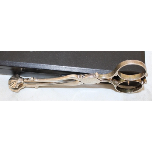 518 - Silver Hallmarked Sugar Tongs