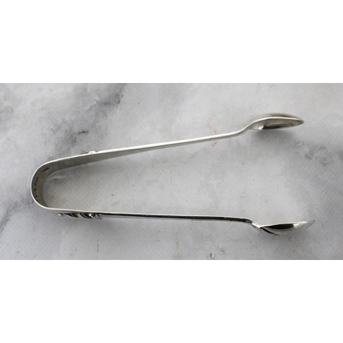 525 - Silver Hallmarked Sugar Tongs