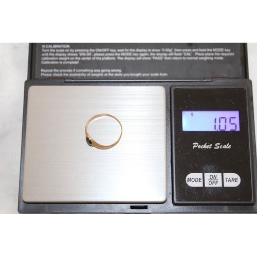 587 - Stamped 375 Gold Ring Size O Weight-105g In Box
All Proceeds Go To Charity