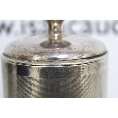 533 - Hallmarked Silver Art Deco Style Cigarette Dispenser
Height-12cm
Total Weight-215g
All Proceeds Go T... 