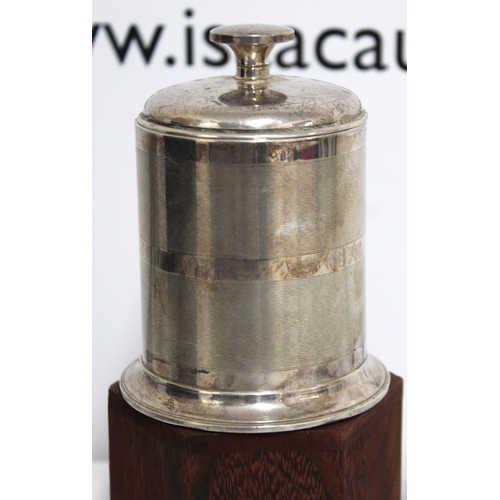 533 - Hallmarked Silver Art Deco Style Cigarette Dispenser
Height-12cm
Total Weight-215g
All Proceeds Go T... 