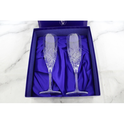 45 - Two Royal Doulton Finest Crystal Glasses In Box
Collection Only
All Proceeds Go To Charity