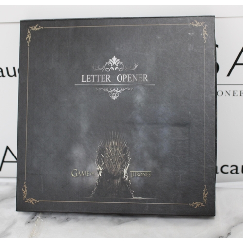 59 - Game Of Thrones Letter Opener Boxed 

All Proceeds Go To Charity